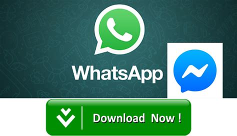 facebook whatsapp messenger indir